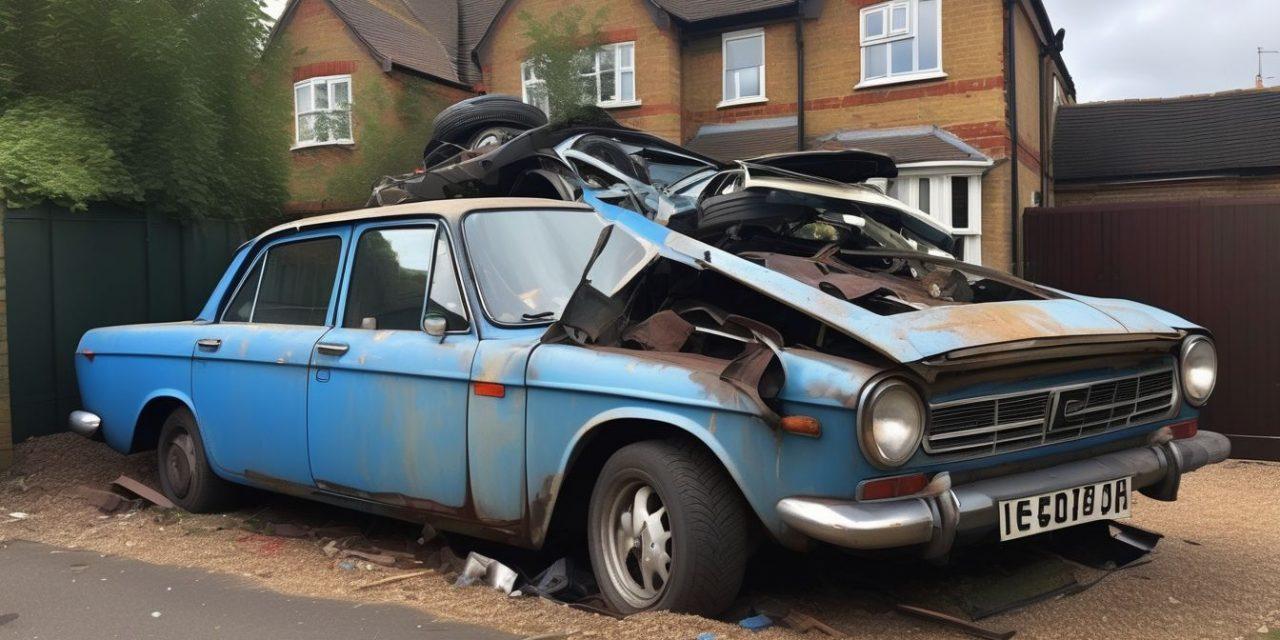 Scrap Cars Removal Services in London