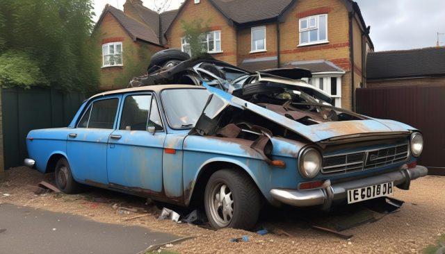 Scrap Cars Removal Services in London